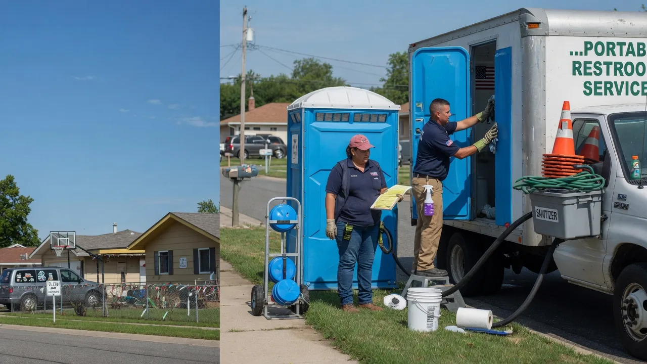 Porta Potty Rental in Chamois, MO near me